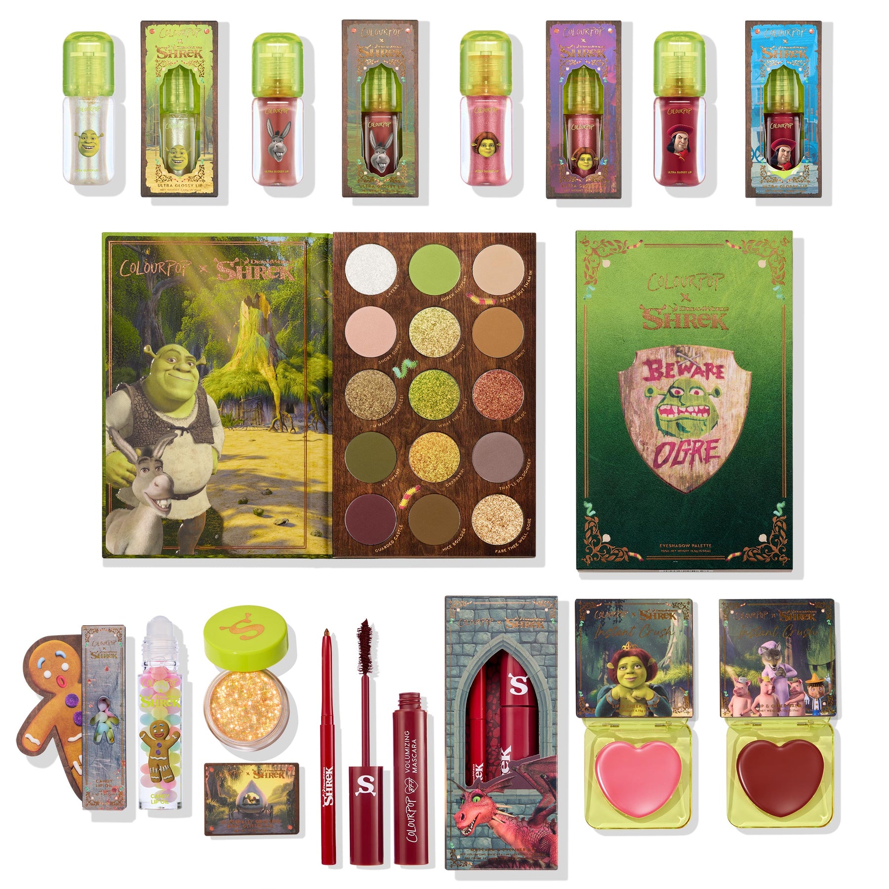 ColourPop X DreamWorks Shrek - Weekend Pair